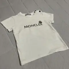 【限定価格】MONCLER ホワイト Tシャツ 9/12 mesi