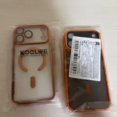 KOOLIFE iPhone 17 Pro Max ケース オレンジ 2