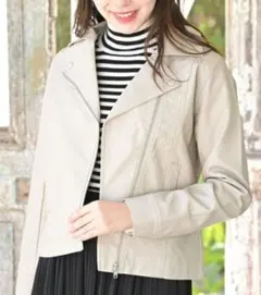 ★12/16までの限定価格【タグ付新品】rps ダブルライダースジャケット