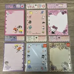 国内正規品！Powerpuff Girls & Sanrio リフィル 6セット