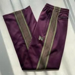 Needles トラックパンツ　ナロー　21aw マルーン ニードルス Needles ニードルズ Narrow Track Pant 21AW ナロー