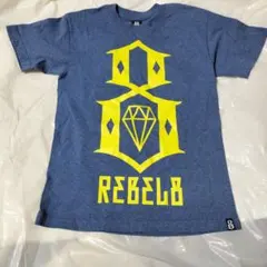 古着　レア　REBEL8 ネイビー Tシャツ 　Sサイズ　z1のサムネイル