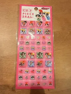 新品未開封☆パワーパフガールズ☆カットピースシール☆タイルシール☆シール帳