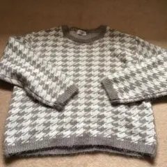 オペークドットクリップ ニット