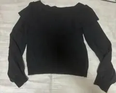 GRL ビッグカラーニットトップス［rut523］Lサイズ