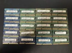 【ジャンク】ノートpcメモリ　20個セット　pc3 pc3l 2GB