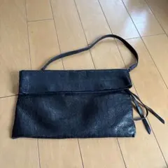 GIANNI CHIARINI Leather Shoulder Bag (Clutch Bag)