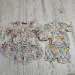 甚平　100cm 80cm セット