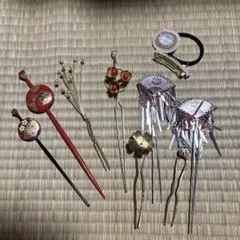 和風かんざしセット 髪飾り