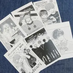 多聞くん今どっち!?　1,2,3,4,5,6巻特典　ペーパーまとめ売り