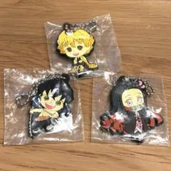 鬼滅の刃 くら寿司 キーホルダー 3個セット 竈門禰豆子 我妻善逸 嘴平伊之助