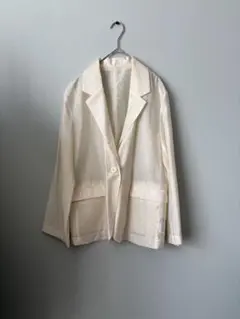 mystic テーラードジャケット　オフホワイト
