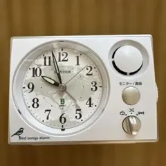 リズム(RHYTHM) 目覚まし時計 【鳥の声アラーム音 16+1種】のサムネイル