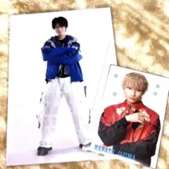 スパドラ　飯島颯 プロフィールカード　生写真