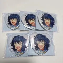 【あんスタ】誓約ハート缶バッジ 青葉つむぎ 5点