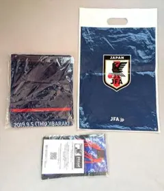 サッカー日本代表　SAMURAI BLUE　タオルマフラー＆チケットホルダー