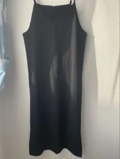 超メルカリ市12/16まで値引き【新品タグ付き】キャミワンピース　フリー