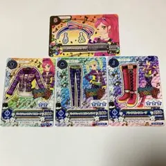 アイカツカード Swing ROCK スイングロック 4枚セット