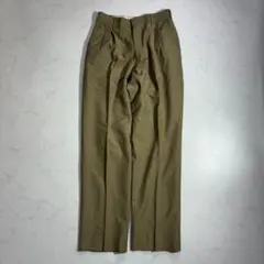 90s Toma Vintage Slacks Khaki W76（E173）