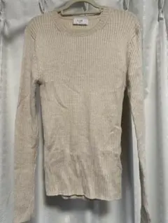 SLOBE IENA ミルクティーベージュ　ニット