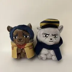 ゴールデンカムイ どうぶつフォーゼ ぬいぐるみマスコット 鯉登音之進