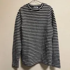 JIL SANDER+ ボーダー 長袖セーター　メンズSサイズのサムネイル