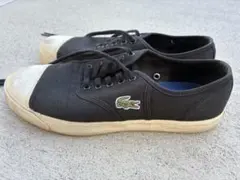 LACOSTE キャンバス スニーカー ブラックのサムネイル
