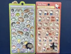 京都水族館 ボンボンドロップシール　ハローキティ サンリオ