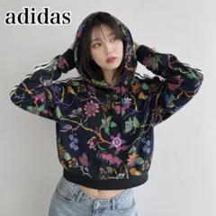 adidas HER Studio Londonコラボ 花柄 パーカー XL - メルカリ