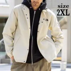 未使用品　ノースフェイス　コーチジャケット　ベージュ　サイズ2XL