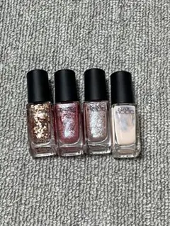 NAILHOLICネイルカラー ピンクラメシャンパンゴールドホログラム4本セットのサムネイル