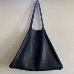 【美品】And A レザー トートバッグ ブラック 黒