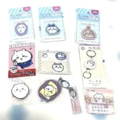 ちいかわ　ホテル・リールキーホルダー、アクリルシール、お手紙・アリナミンメモ他