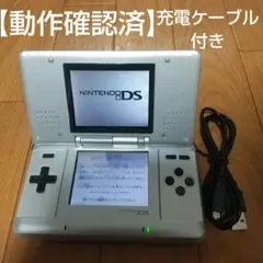 ニンテンドーDS シルバー 本体 USBケーブル付き