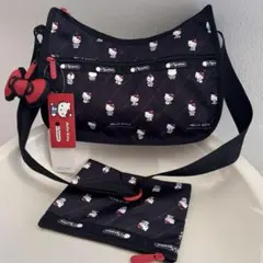 【ラスト】レスポートサック ハローキティ ショルダーバッグ　ポーチ付き