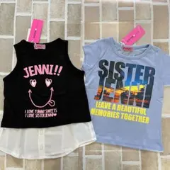 JENNI☆タンクトップとTシャツセット GIRL 女の子 110のサムネイル