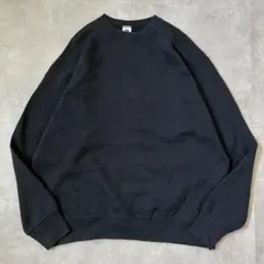 90s フルーツオブザルーム L USA製 スウェット デッドストック 黒