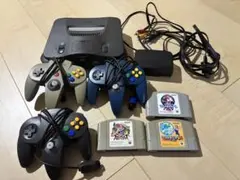 Nintendo 旧世代ゲーム機本体 NINTENDO 64＋ソフト - メルカリ