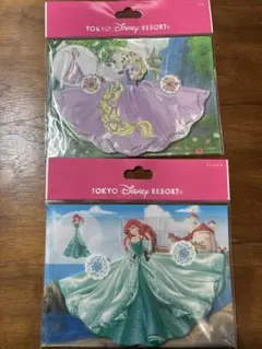 ディズニー ドレスメモ アリエル ラプンツェル