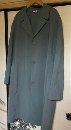 最安値美品完売品レア人気送料無料UNIQLOUコラボステンカラーコートオリーブL