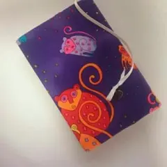 ブックカバー ハンドメイド 文庫本 No.133