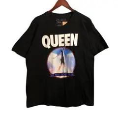 3801　QUEEN　クイーン　バンT　半袖　Tシャツ　ビッグプリント　黒のサムネイル