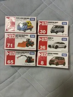 トミカ　新品未使用　6台セット