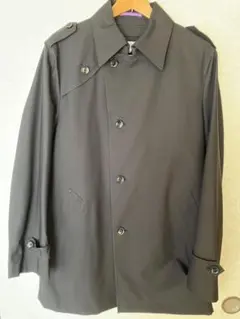 新品　紳士　ステンカラーコート　ライナー付き