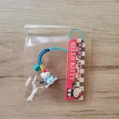 ハローキティ 広島限定 尾道バージョン セーラー服 転校生 根付 ストラップ