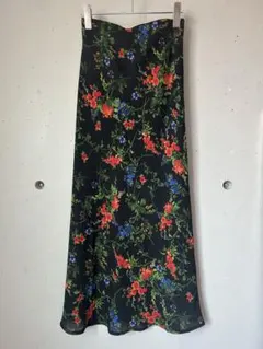 NOLLEYS 花柄ロングスカート 36サイズ