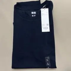 【新品未使用】ユニクロ U ドライEXクルーネックTシャツ Lサイズ　ブラック