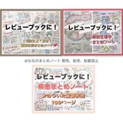解剖生理+重要項目+頻出疾患まとめノート 3セット - メルカリ