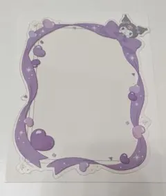 sanrio サンリオ　シークレットフォトケース 硬質ケース　クロミ