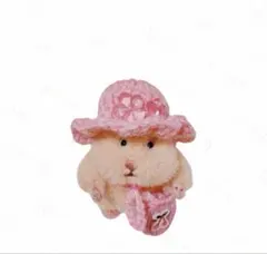 ピンクのおでかけセット はむにぎりサイズ ぬいぐるみ服